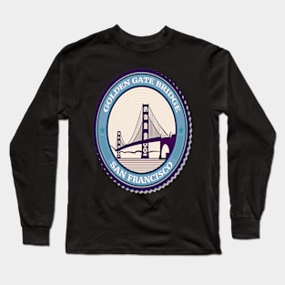 San Francisco Golden Gate Bridge Long Sleeve T-Shirt